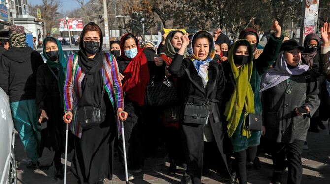 Protest in Kabul