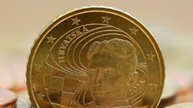 Kroatische Euro-Münze
