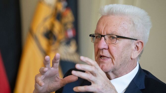 dpa-Interview mit Winfried Kretschmann