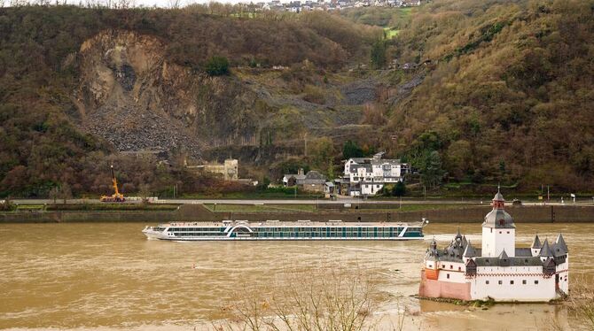 Geröllabgang bei Oberwesel