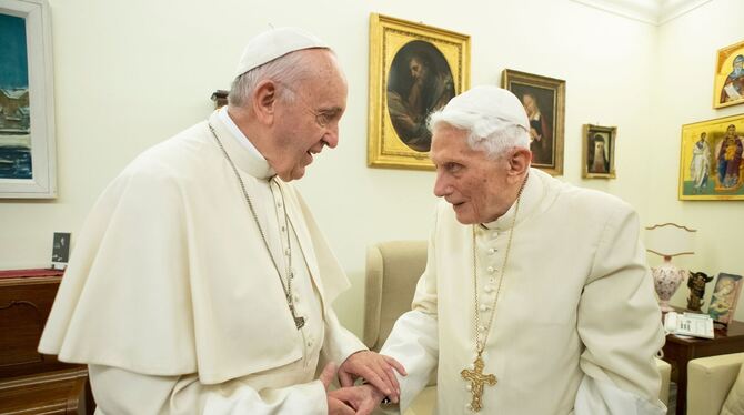 Treffen mit Papst Franziskus