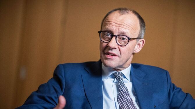 CDU Fraktionschef Friedrich Merz