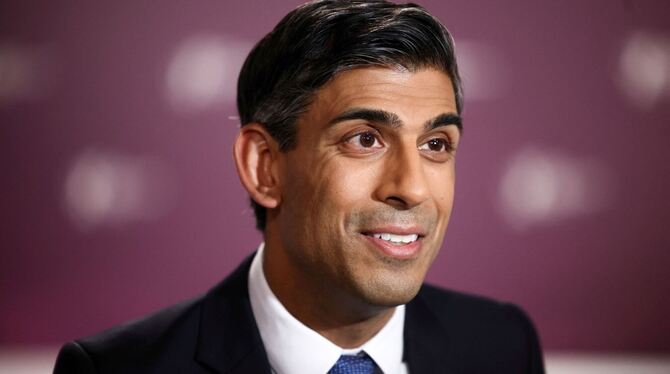 Britischer Premierminister Sunak