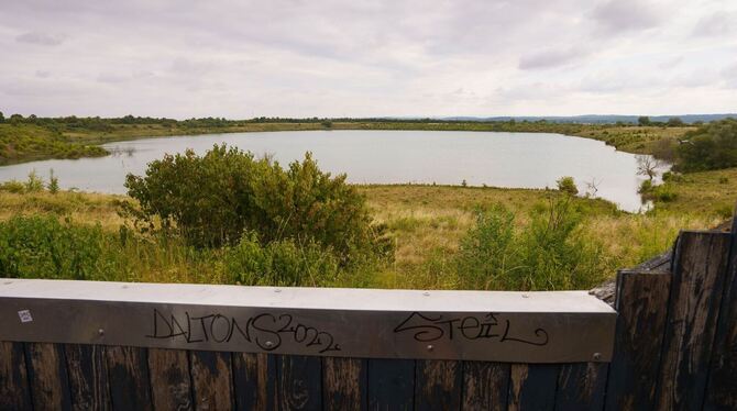 Teufelsee im hessischen Wetteraukreis