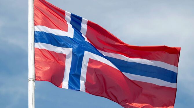 Norwegische Flagge