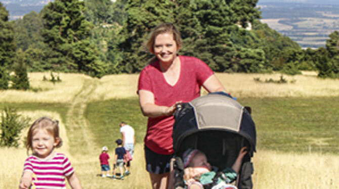 Ein neuer Wanderführer gibt Tour-Empfehlungen für die ganze Familie.  FOTO: PRIVAT