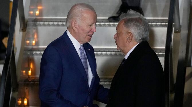 US-Präsident Biden besucht Mexiko US-Präsident Biden besucht Mexiko