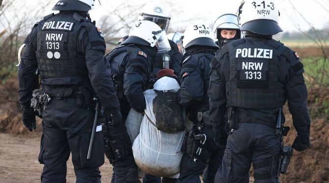 Vor der Räumung Vor der Räumung