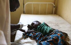 Kind mit Cholera