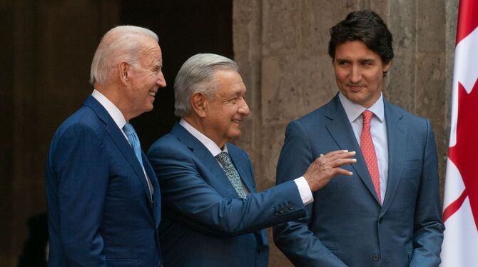 Biden, Obrador, Trudeau