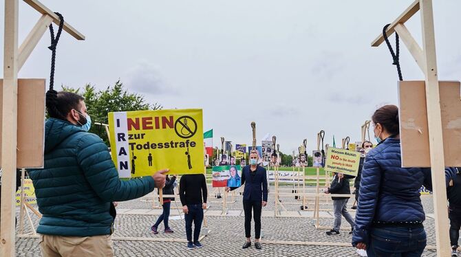 Protest gegen die Todesstrafe