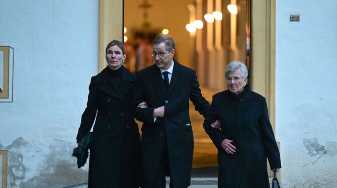 Trauerfeier für Markgraf von Baden