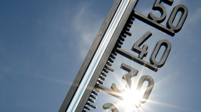 Die Temperaturen kletterten im vergangenen Jahr auch auf der Mittleren Alb häufig über die 25-Grad-Marke. FOTO: KRAUFMANN/ DPS