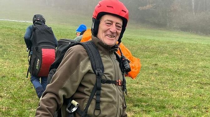 Der Autor beim Selbstversuch.