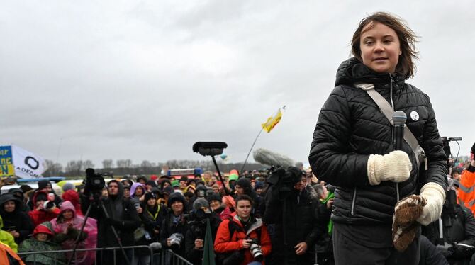 Thunberg in Lützerath