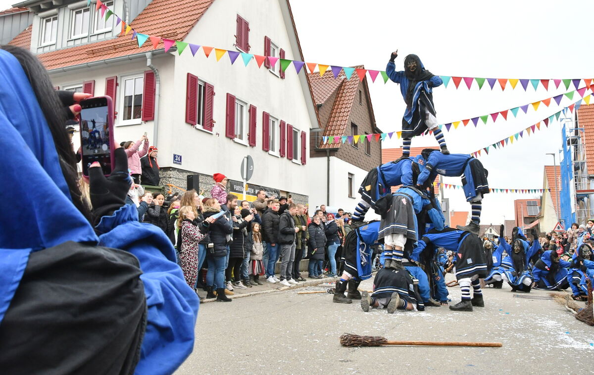 Erinnerungsfoto vom Hexenturmbau zu Degerschlacht FOTO MEYER