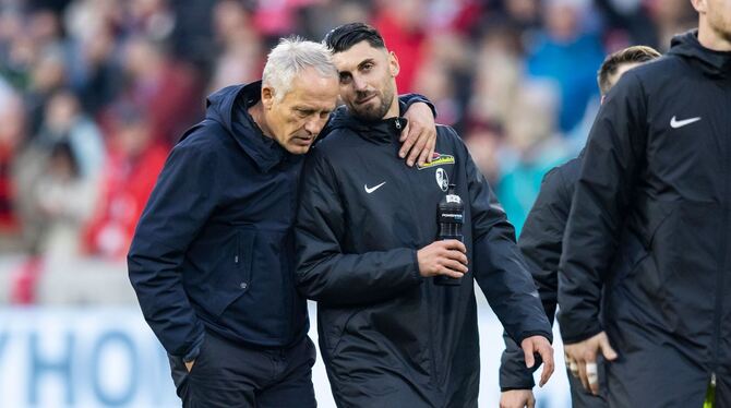 Christian Streich und Vincenzo Grifo Christian Streich und Vincenzo Grifo