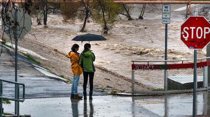 Unwetter in Kalifornien