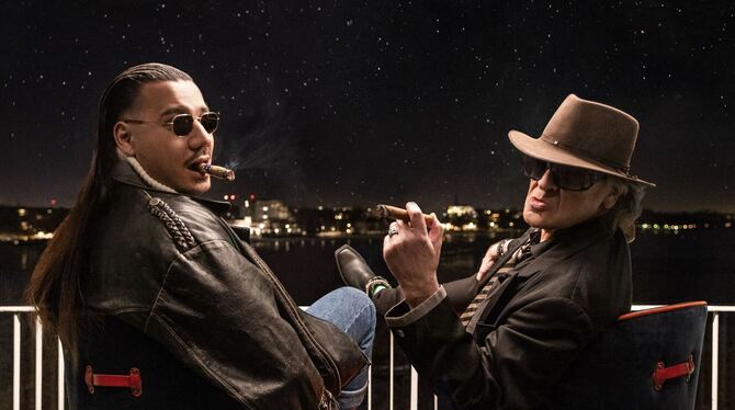 Rocker Lindenberg und Rapper Apache 207