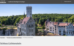 Das Burgen- und Schlösserportal der Landkreise Reutlingen und Esslingen hat eine Auszeichnung erhalten.