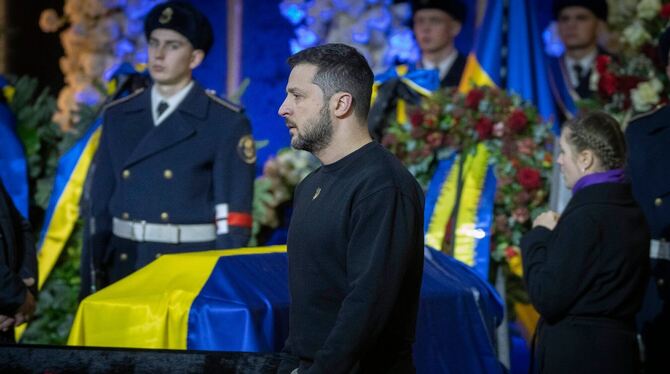 Trauerfeier in Kiew