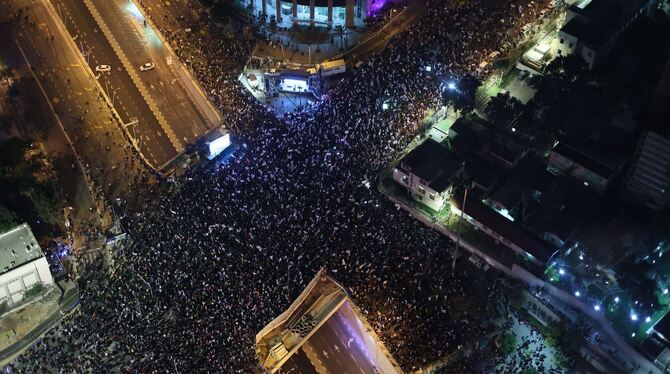 Demonstration in Tel Aviv