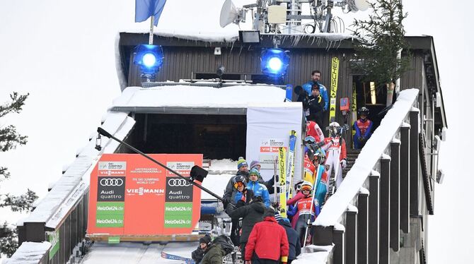 Skisprung Schanze in Hinterzarten