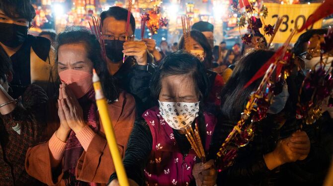 Chinesisches Neujahrsfest - Hongkong Chinesisches Neujahrsfest - Hongkong