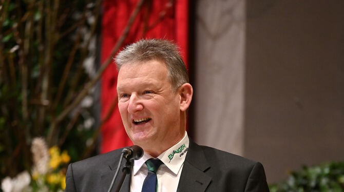 Eningens Bürgermeister Alexander Schweizer tritt nicht für eine weitere Amtszeit an. FOTO: PIETH