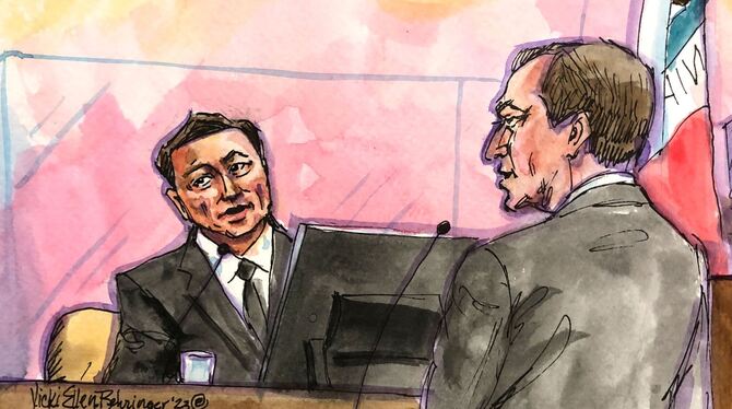 Prozess zu Anlegerklage gegen Musk Prozess zu Anlegerklage gegen Musk