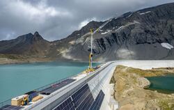 Alpine Solaranlage