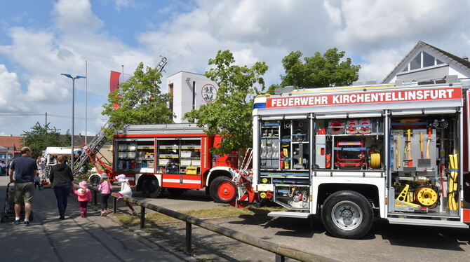 Die Feuerwehr in Kirchentellinsfurt präsentiert sich beim Tag der offenen Tür: Das Gebäude in der Hohenberger Straße soll schon