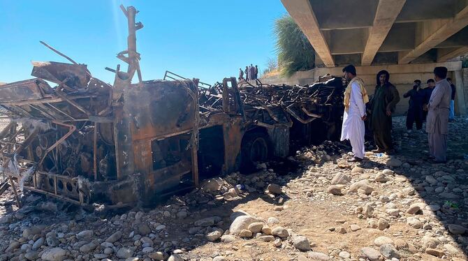 Busunfall in Pakistan