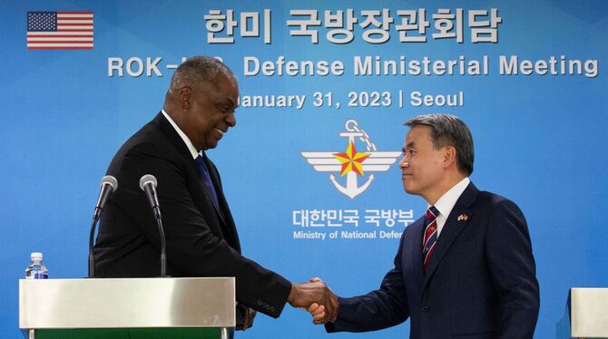 US-Verteidigungsminister besucht Südkorea