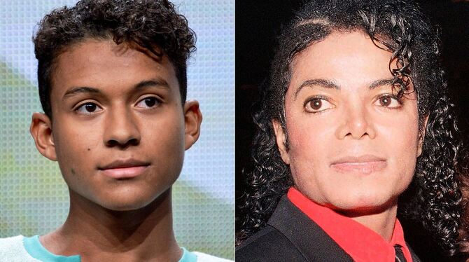 Jaafar Jackson und Michael Jackson