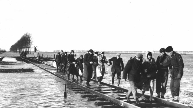 Jahrhundertsturmflut in den Niederlanden