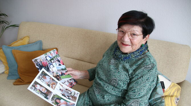 Elisabeth Golz war für die Dauer von drei Dekaden Stadtführerin in Bad Urach. Mit 90 Jahren hat die rüstige Seniorin dieses Ehre