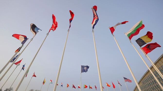 Flaggen der Nato