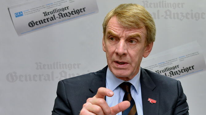 Harald Herrmann, Präsident der Handwerkskammer Reutlingen. FOTO: NIETHAMMER