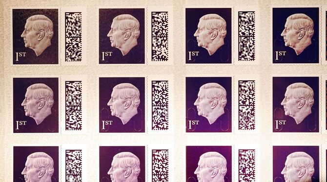 Briefmarke von König Charles