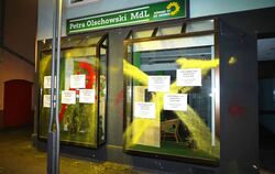 Farbanschlag auf Grünen-Büro in Stuttgart