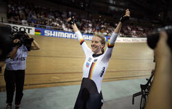  Die Eninger Radfahrerin Franziska Brauße gewinnt nach der Weltmeisterschaft auch den Europameister-Titel. Foto: Ena/dpa