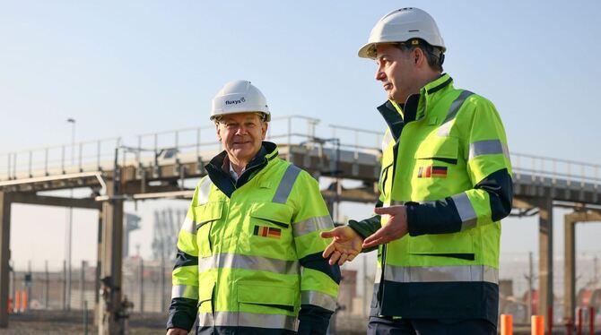 Deutsch-belgisches Energietreffen mit Kanzler Scholz