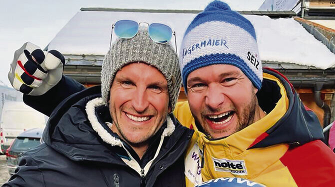 Ein Erfolgsgespann: Patrick Saile (links) und Johannes Lochner.  FOTO: PRIVAT
