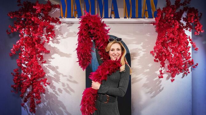 Musikerin Stefanie Hertel singt bei »Mamma Mia« in Hamburg mit