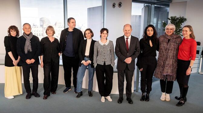 Berlinale 2023 - Internationale Jury im Bundeskanzleramt
