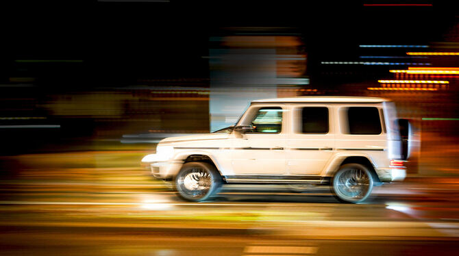 Ein Mercedes-Benz G-Modell zählt als SUV .  FOTO: ZEITZ/IMAGO