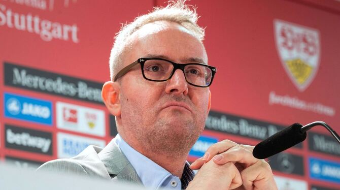 VfB Stuttgarts Vorstandschef Alexander Wehrle