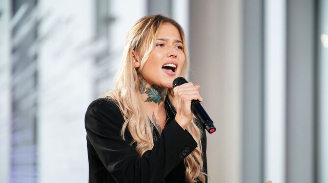 Jill Lange, RTL, DSDS Jill Lange aus Römerstein. FOTO: RTL