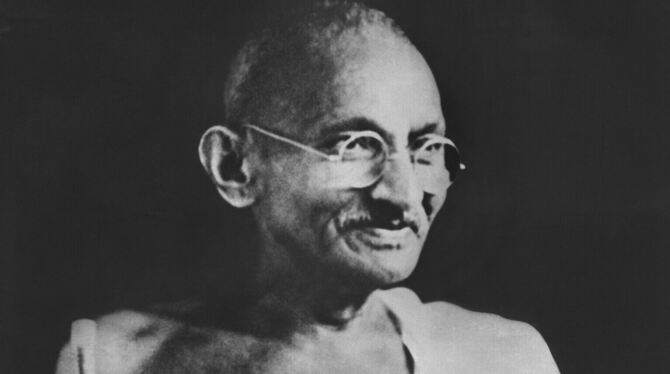 Mahatma Gandhi ist für viele Menschen der Inbegriff eines Asketen.   FOTO: DPA